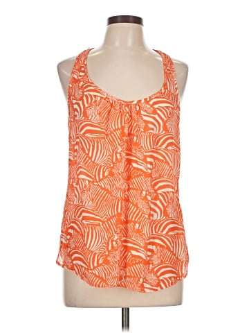 Trina Turk Sleeveless Silk Top (view 1)