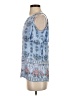 St. John's Bay 100% Viscose Blue Sleeveless Blouse Size S - photo 5