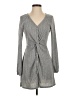 Blue Rain Gray Casual Dress Size S - photo 1