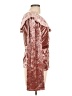 StyleStalker Metallic Pink Long Sleeve Blouse Size L - photo 4