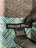 American Dream 100% Polyester Teal Blue Sleeveless Blouse Size L - photo 7
