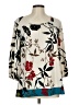 Christopher & Banks Ivory 3/4 Sleeve Blouse Size L - photo 1