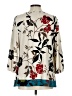 Christopher & Banks Ivory 3/4 Sleeve Blouse Size L - photo 2