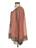 Alya 100% Polyester Orange 3/4 Sleeve Blouse Size S - photo 5
