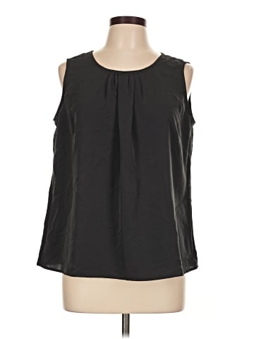 Christopher & Banks Sleeveless T-Shirt (view 1)
