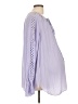 FOR 2 by Ramy Brook 100% Polyester Purple Long Sleeve Blouse Size L - photo 4
