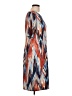 Sunny Leigh Print Blue Casual Dress Size L - photo 4