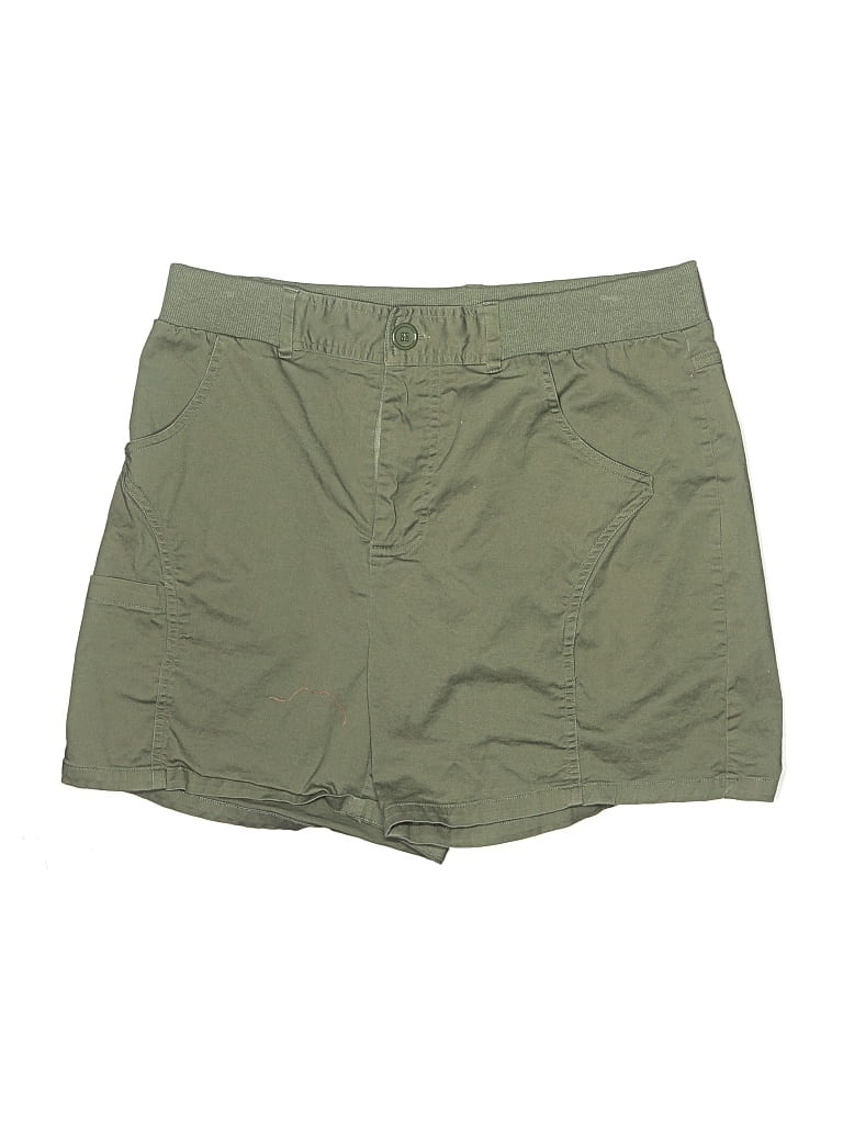 Pre-owned Luvamia Khaki Shorts In Green