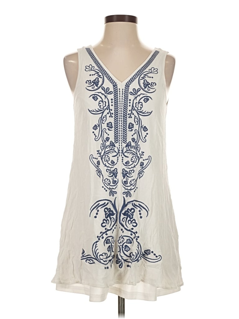 Pre-owned Honey Belle Casual Dress In Ivory