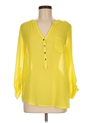 Pink Owl 3/4 Sleeve Blouse (view 1)