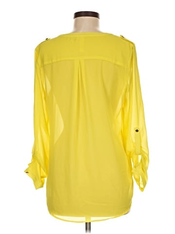 Pink Owl 3/4 Sleeve Blouse (view 2)