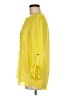 Pink Owl Yellow 3/4 Sleeve Blouse Size M - photo 5