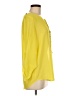 Pink Owl Yellow 3/4 Sleeve Blouse Size M - photo 4