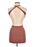 Windsor Solid Brown Casual Dress Size XS - photo 2