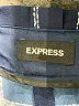Express 100% Polyester Plaid Blue Casual Pants Size 00 - photo 3