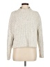 Gap Tweed Ivory Turtleneck Sweater Size M - photo 1