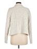 Gap Tweed Ivory Turtleneck Sweater Size M - photo 2