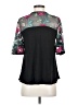 Kim & Cami Black 3/4 Sleeve Top Size S - photo 2