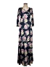 Unbranded Floral Blue Casual Dress Size S - photo 1