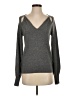 Christopher Fischer 100% Cashmere Gray Cashmere Pullover Sweater Size XS - photo 1