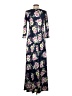 Unbranded Floral Blue Casual Dress Size S - photo 2