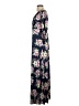 Unbranded Floral Blue Casual Dress Size S - photo 5