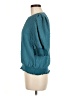 VOY 100% Polyester Teal 3/4 Sleeve Top Size M - photo 5