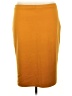 Assorted Brands Solid Orange Casual Skirt Size XXL (estimated) - photo 2