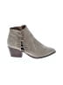 Qupid Gray Tan Ankle Boots Size 6 - photo 1