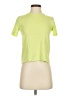 Zara Green Short Sleeve Turtleneck Size S - photo 1