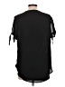 Unbranded Black Short Sleeve Blouse Size L - photo 2