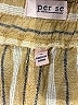 Per Se Stripes Yellow Board Shorts Size S - photo 3