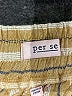 Per Se Stripes Yellow Board Shorts Size S - photo 4
