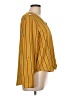 The Workshop Yellow Long Sleeve Blouse Size L - photo 4