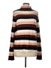 Madewell Stripes Brown Turtleneck Sweater Size L - photo 1