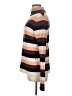 Madewell Stripes Brown Turtleneck Sweater Size L - photo 5