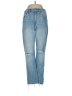 Madewell Hearts Blue Jeans Size 28 waist - photo 1