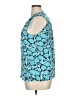 Crosby 100% Polyester Teal Sleeveless Blouse Size XL - photo 5