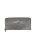 MICHAEL Michael Kors Gray Silver Clutch One size - photo 1