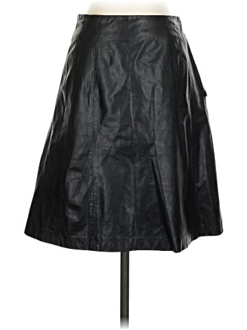 Theyskens' Theory Faux Leather Skirt (view 1)