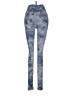 Lululemon Athletica Tie-dye Blue Leggings Size 6 - photo 2