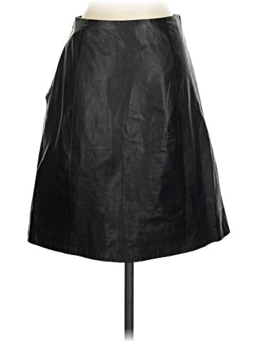 Theyskens' Theory Faux Leather Skirt (view 2)