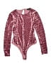 Lulus Burgundy Bodysuit Size L - photo 1
