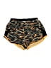 Nike 100% Polyester Animal Print Orange Athletic Shorts Size XS - photo 1