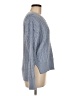 Happily Grey Blue Pullover Sweater Size M - photo 4