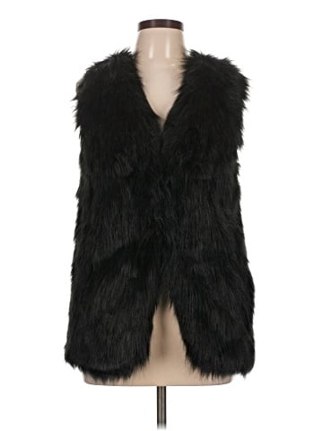 Sebby Collection Faux Fur Vest (view 1)