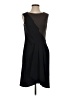 BCBGMAXAZRIA Color Block Black Blue Cocktail Dress Size S - photo 1