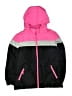 Roebuck & Co. 100% Polyester Color Block Pink Jacket Size 14 - photo 1