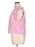On 34th 100% Viscose Pink Short Sleeve Blouse Size XL - photo 5