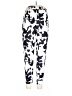 Shein 100% Polyester Print White Track Pants Size L - photo 1